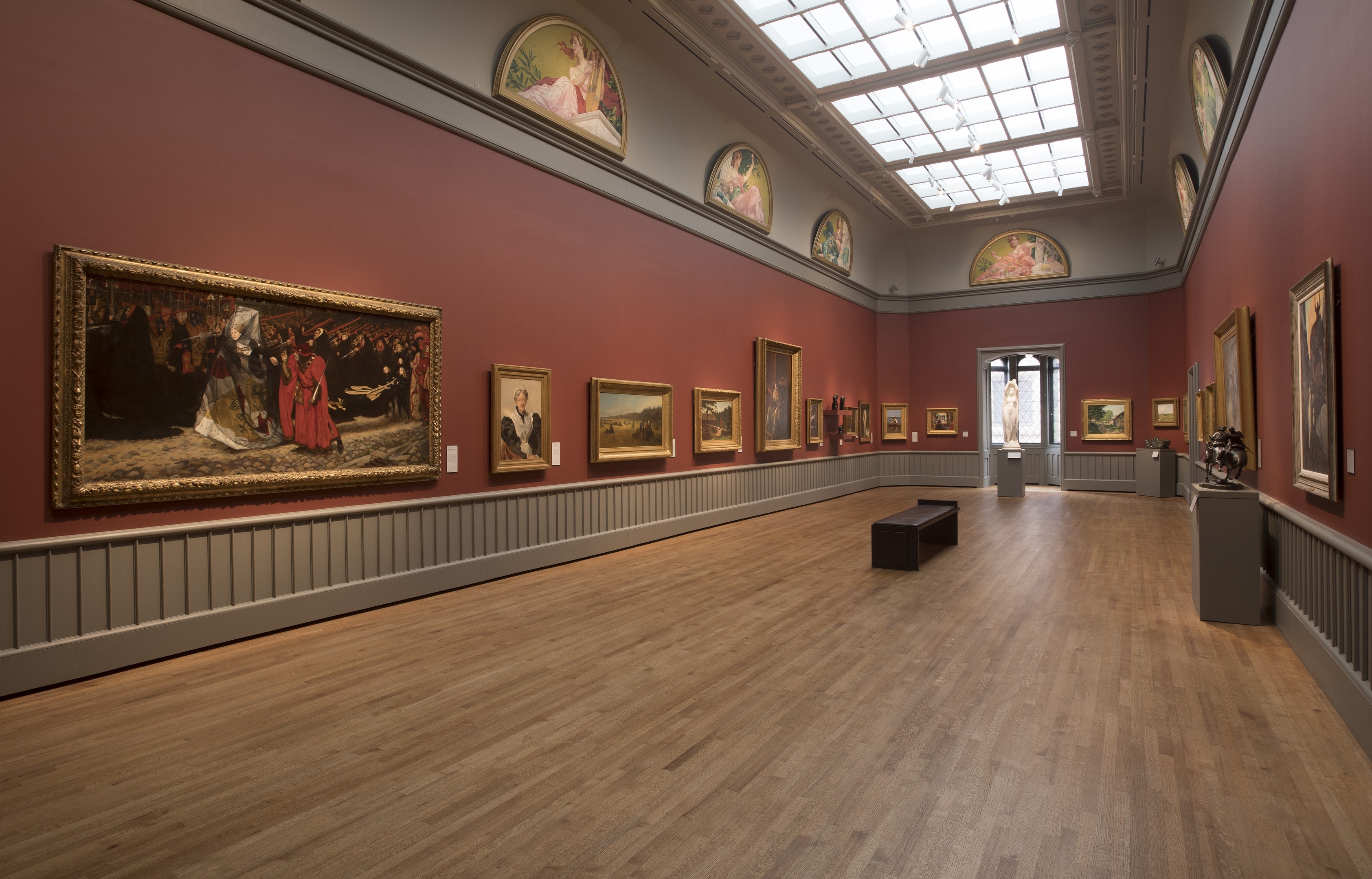 Inside Yale Art Gallery