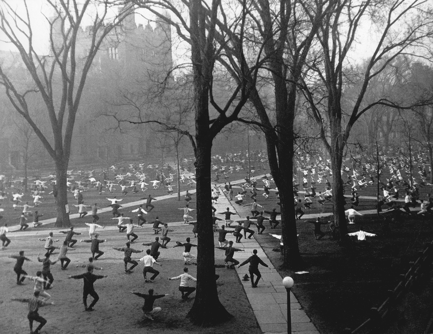 Workout on New Haven Green