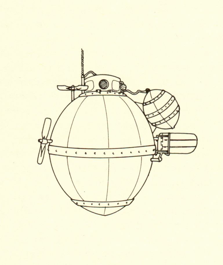 Bushnell Turtle submarine