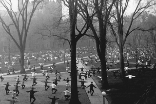Workout on New Haven Green
