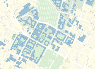 Snapshot of campus map
